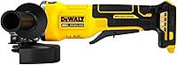 DEWALT 20V MAX DCG408B Cordless 4.5" Paddle-Switch Angle Grinder - Brushless Bare Tool, 9000 RPM Power