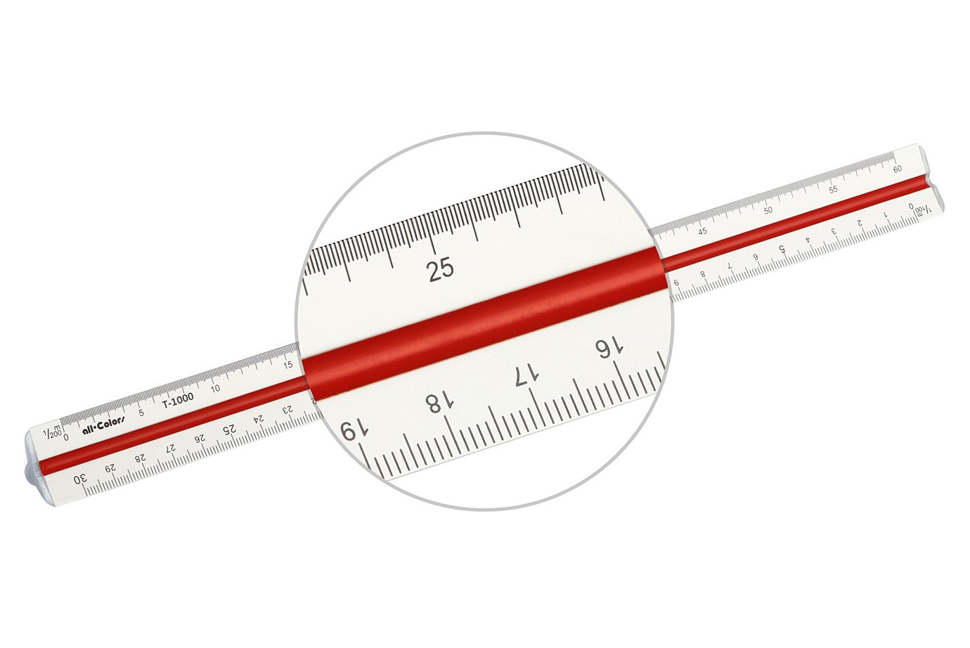 Buy Triangular Engineer Scale Ruler Professional 30cm Metric Scale