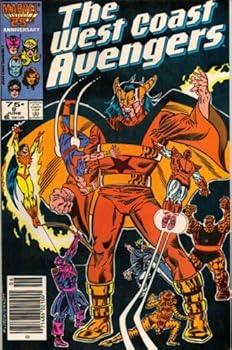 Comic The West Coast Avengers # 9 Volume 2 Marvel Comics Book