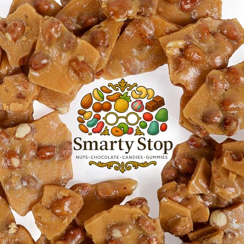 Home Style Peanut Brittle Candy by Smarty Stop (3 Pound (Pack of 1))