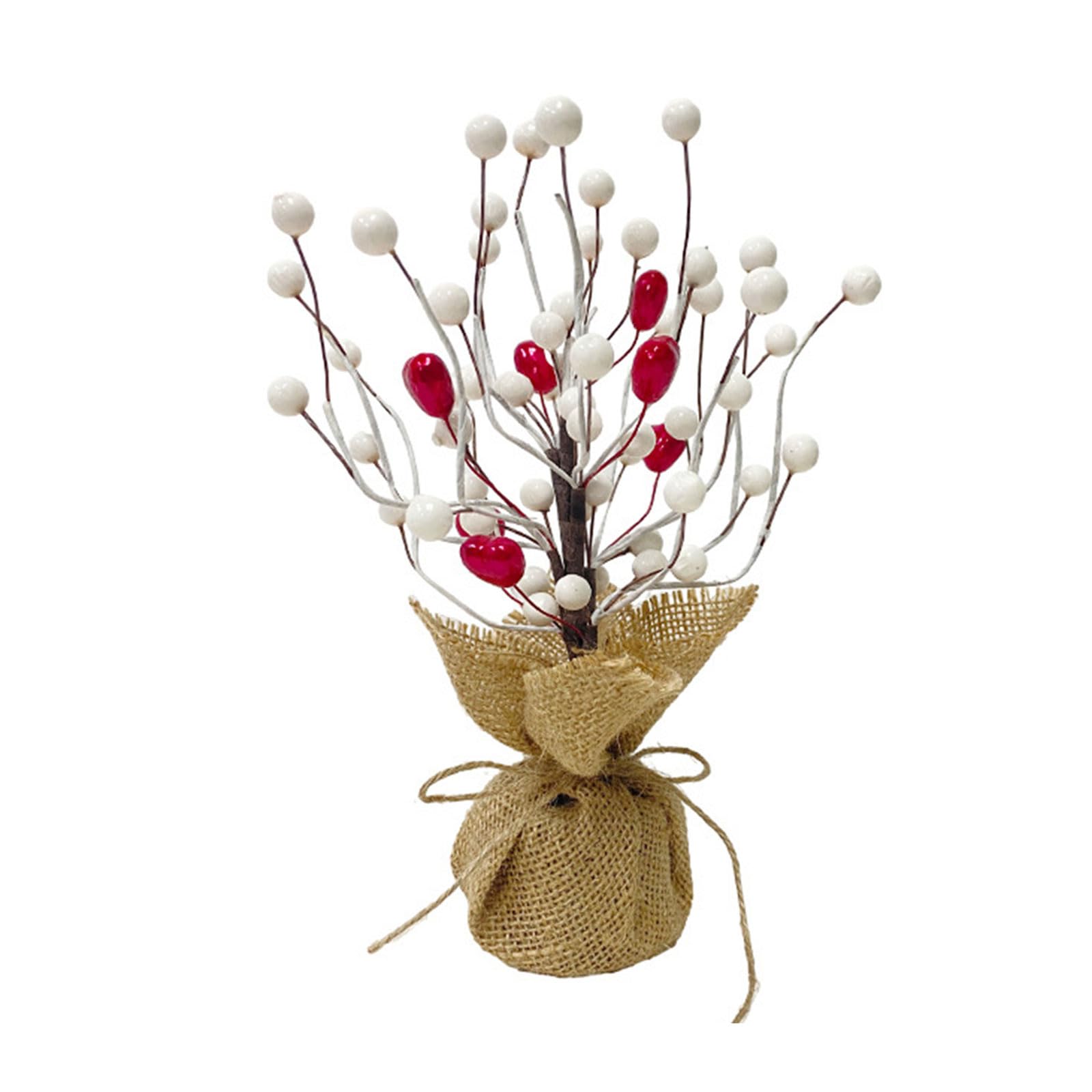 Árbol Artificial Decorativo con Forma de corazón, Ideal para Bodas y Fiestas de San Valentín (A09374)