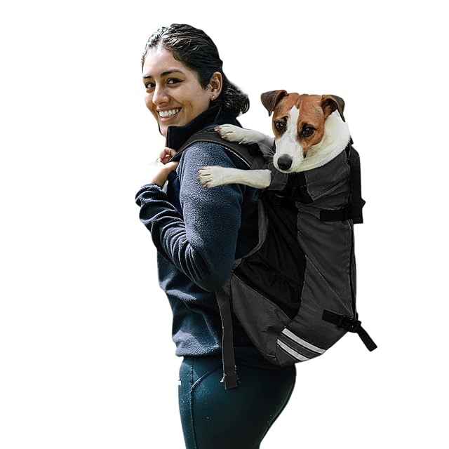 Galatée Mochila para Perros, Mochila para Perros Ajustable para Perros Pequeños y Medianos