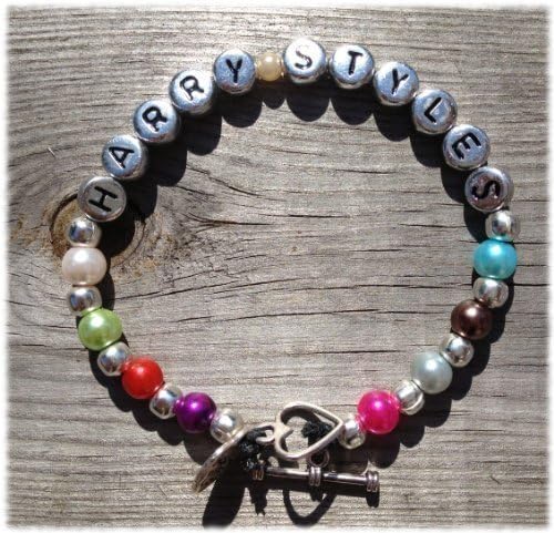 HAND MADE " MADE WITH LOVE" BRACELET " HARRY STYLES "