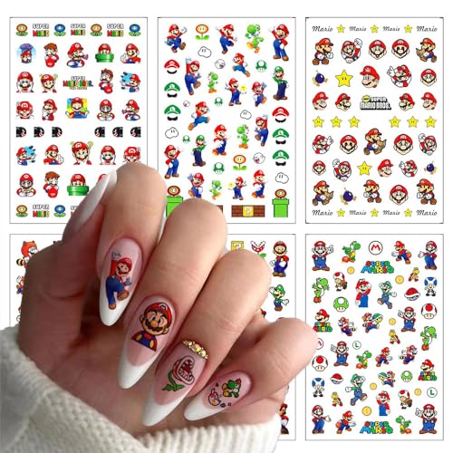 Cute Cartoon Nail Art Stickers