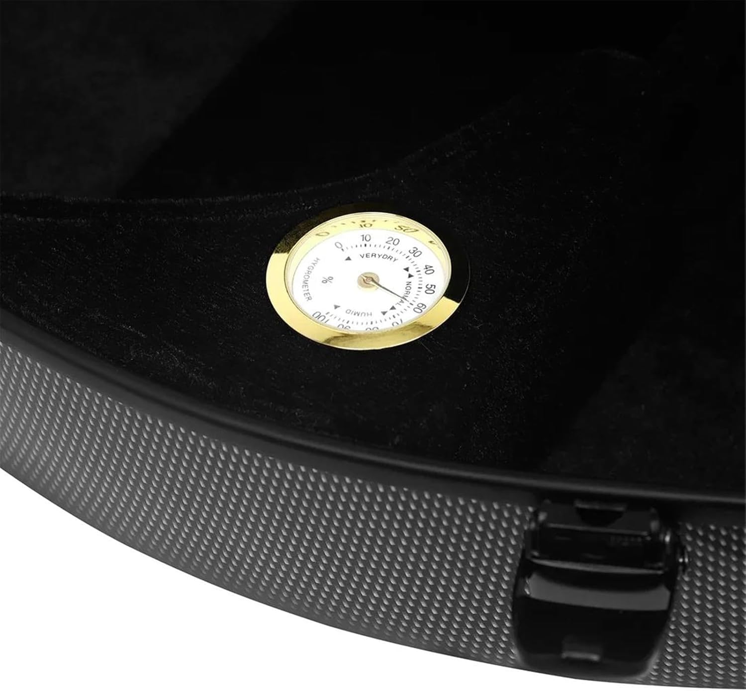 Violin instrument case 4/4 Violin Case Carbon Fiber Violin Case Backpack Lightweight Double Shoulder Strap Bag With Hygrometer(Black)