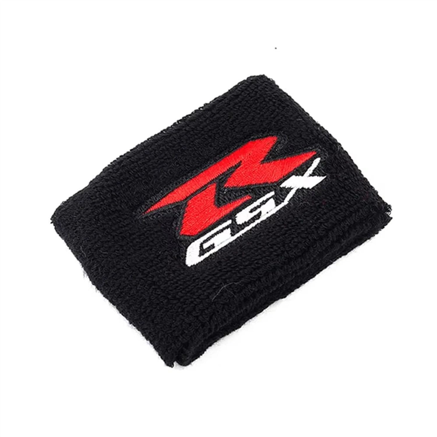 Motorrad Bremsflüssigkeitsbehälter Abdeckung für Suzuki GSXR 600 750 1000 GSX R 600 750 1000 GSX-R750 Saugfähiges Ausgleichsbehälter Schützt Auslaufen Vibrationen Staub Zubehör