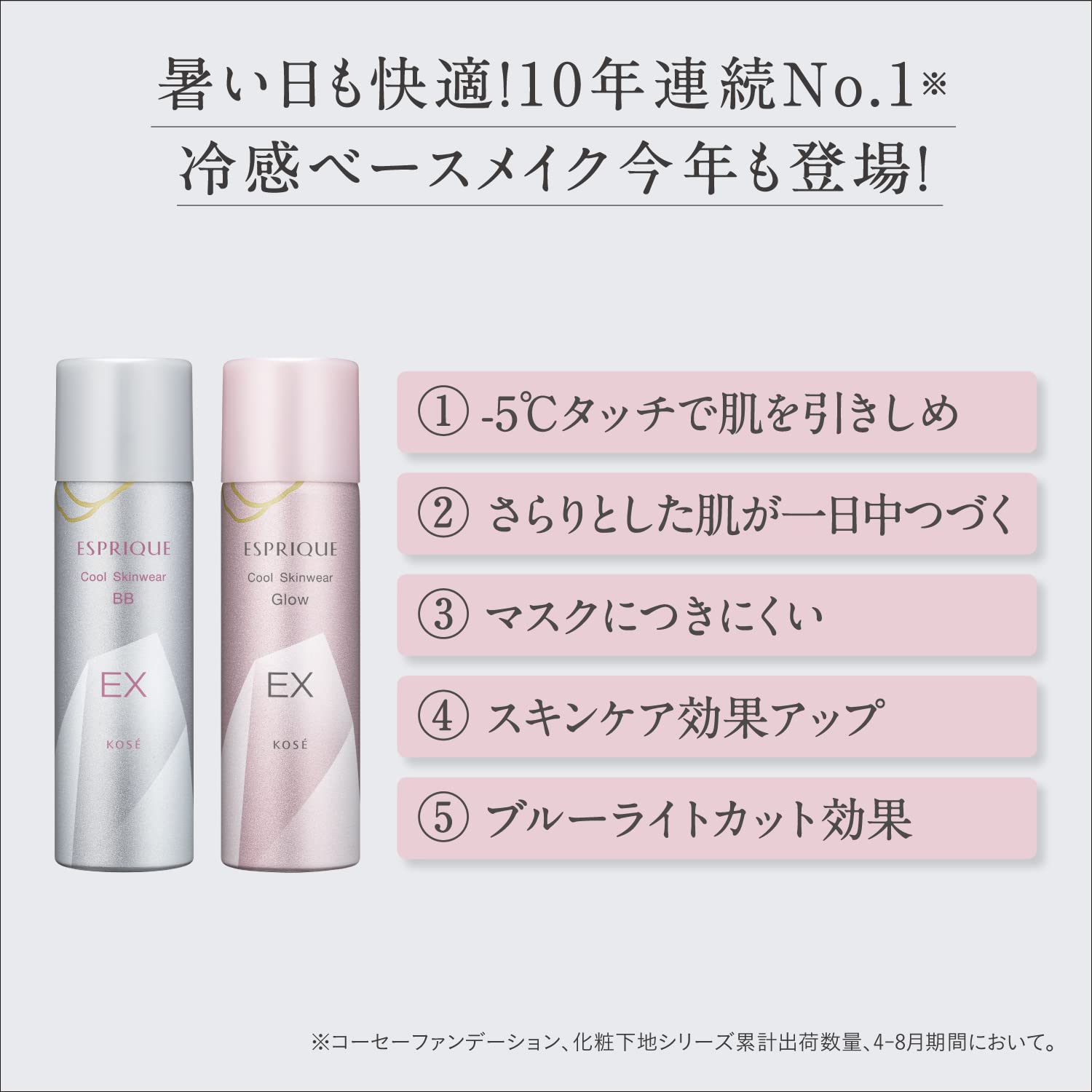 Amazon | エスプリーク クール スキンウェア グロウ EX 01 ピンク