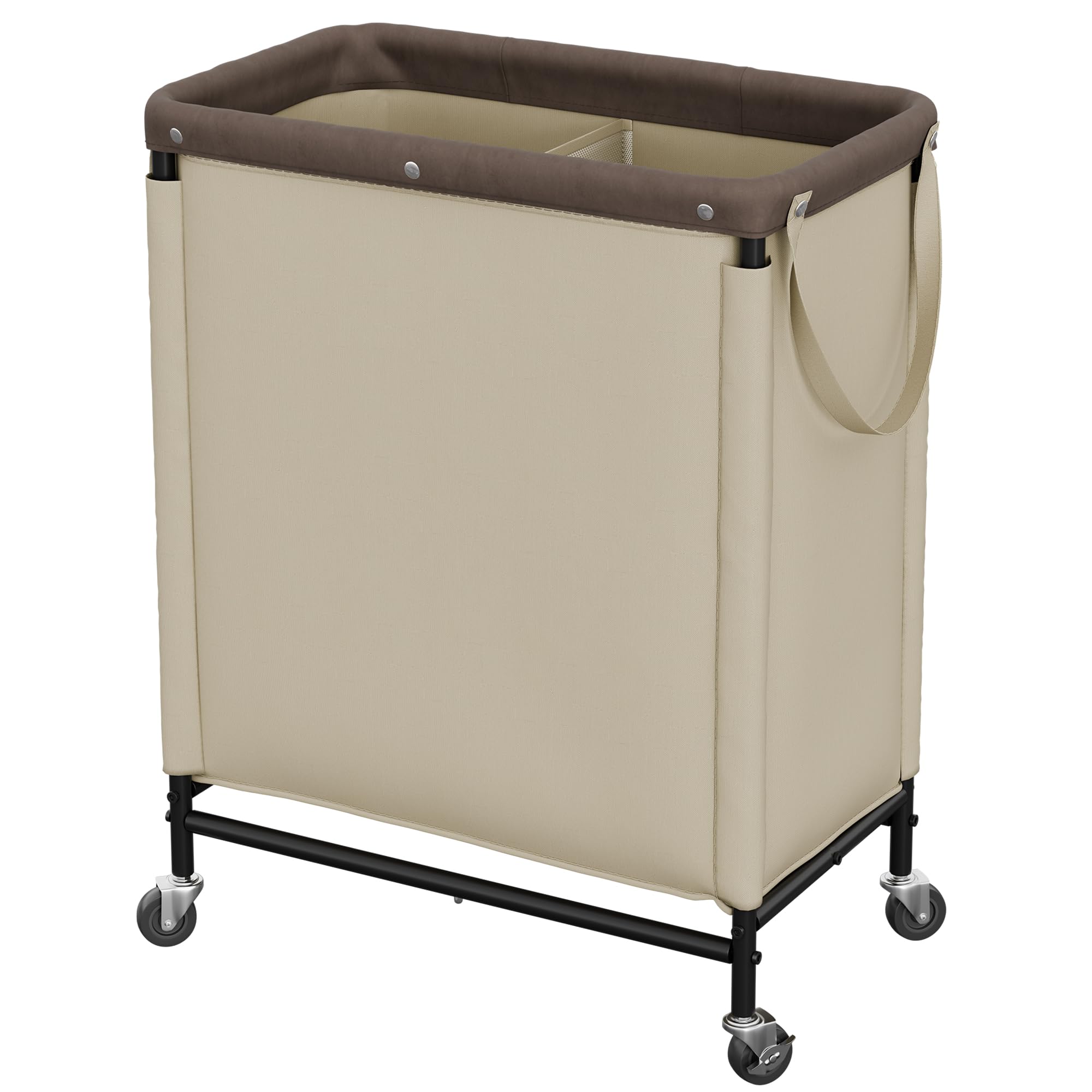 Photo 1 of StorageWorks 2 Section Laundry Hamper 100L