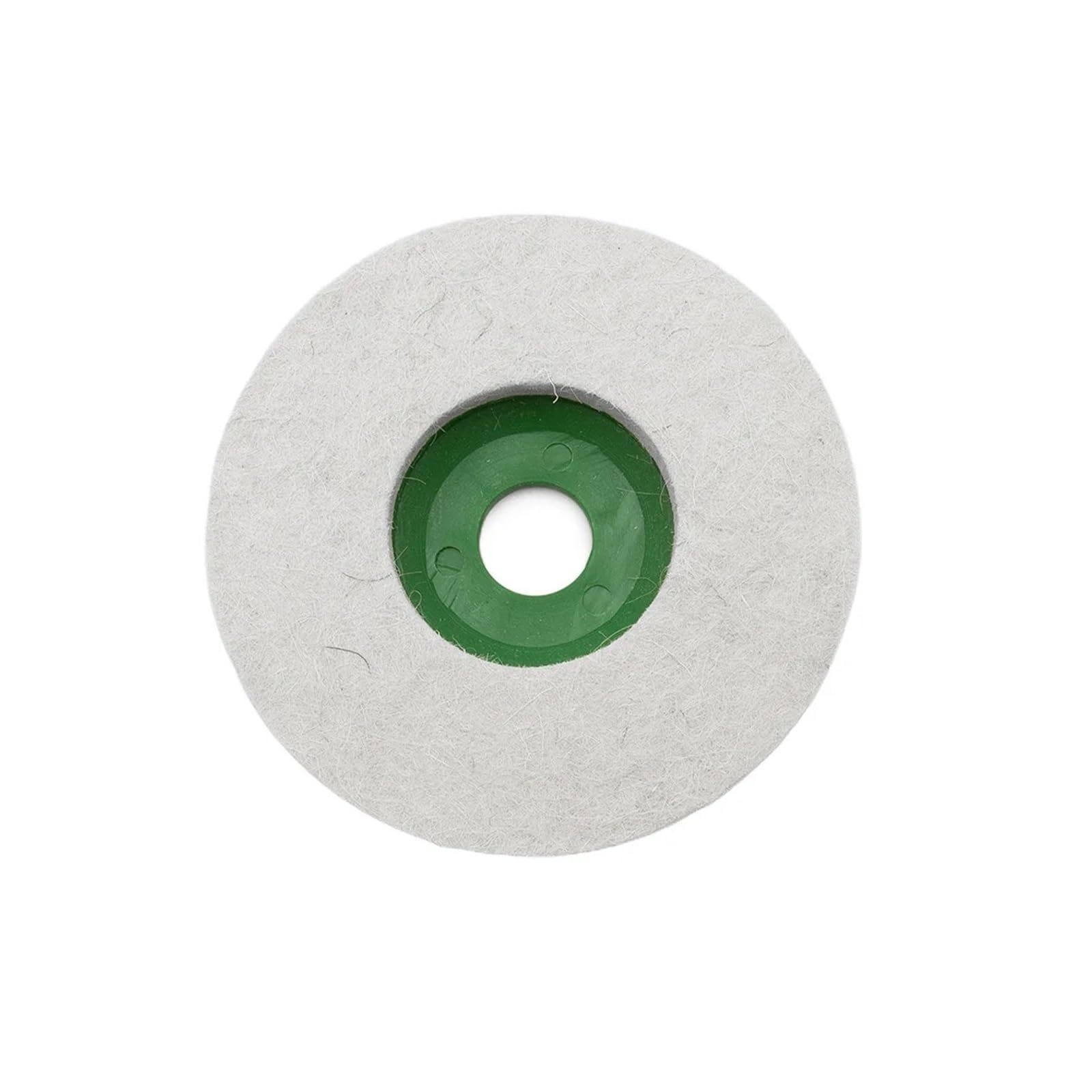 Almohadilla redonda for rueda de disco de fieltro de lana, pulido de 100mm y 125mm for Metal, mármol, piedra y muebles, 1-30 Uds.