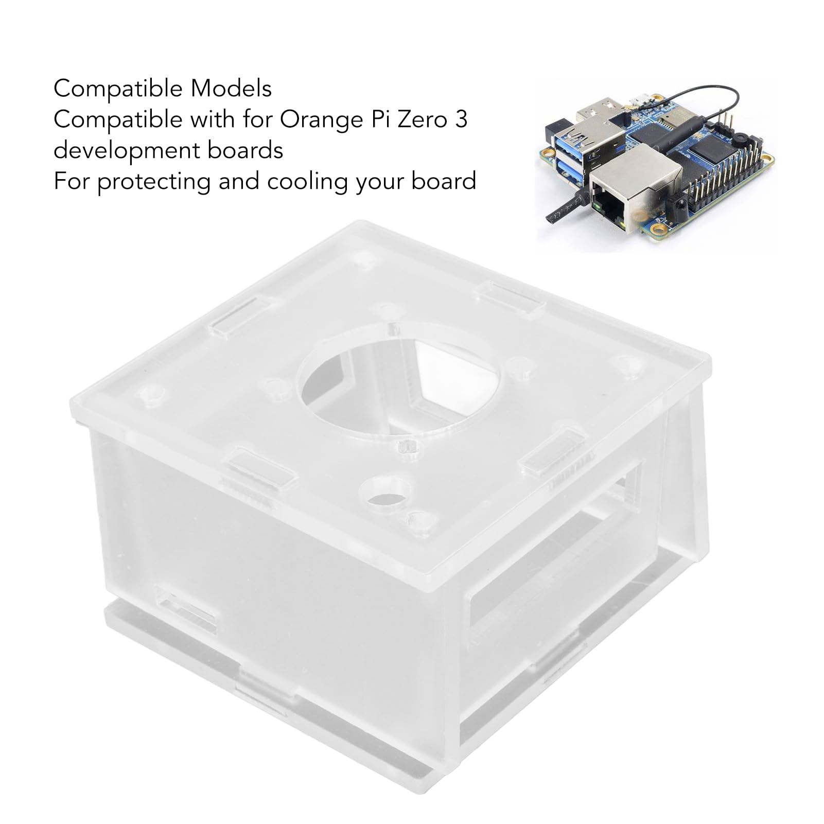 Amazon.com: Acrylic Case for Orange Pi 3, Development Board