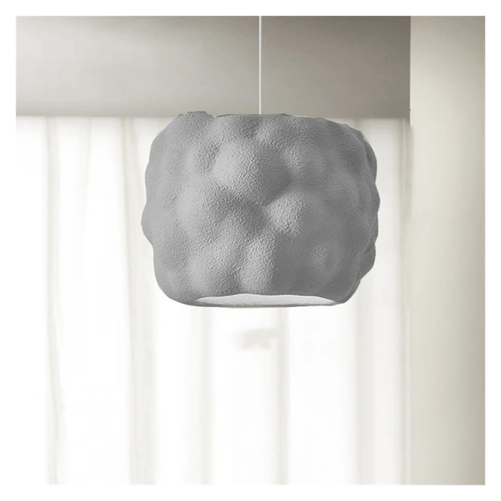 SYAXVOM Chandelier Scandinavian Cream Style LED Pendant Light Japanese Design Bedroom Bedside Decorative Lighting Fixtures,Modern
