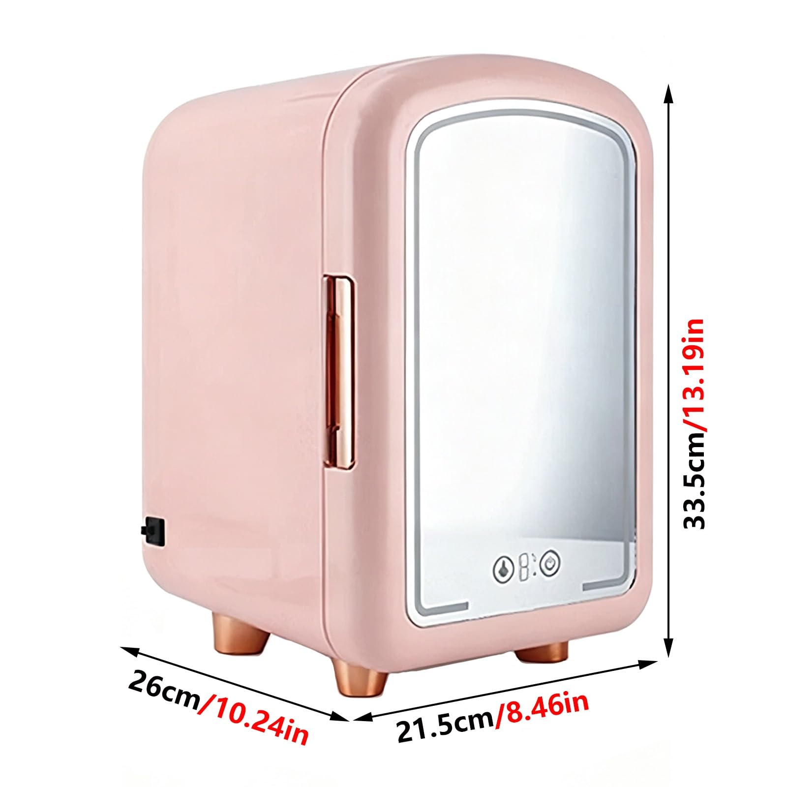 Mini Frigo per Bellezza 7L, Frigorifero Portatile per Conservare Cosmetici