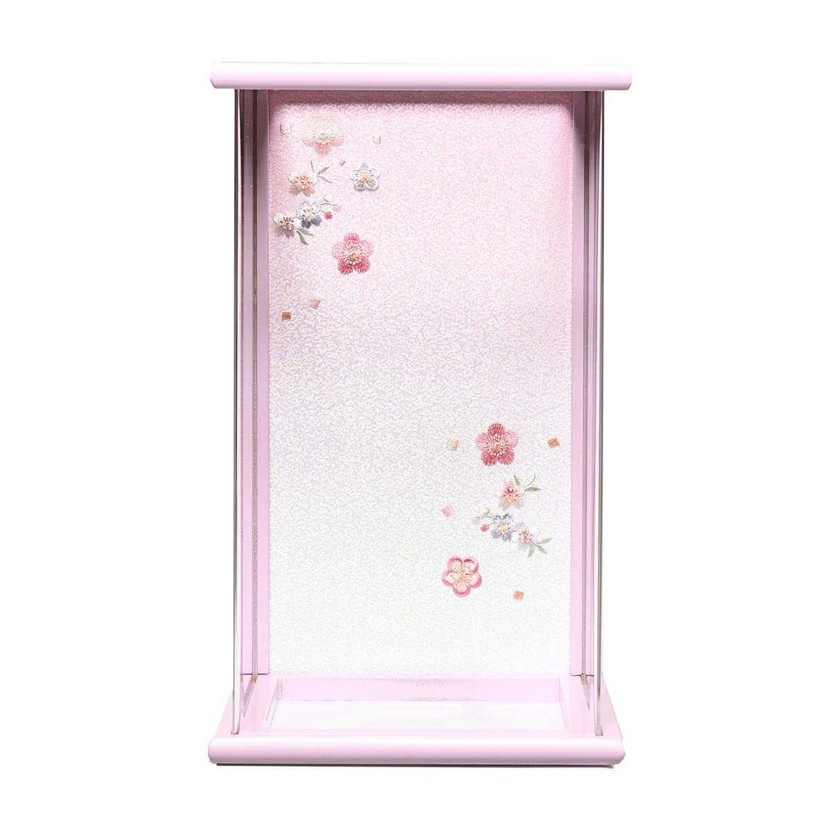 Amazon | 【羽子板】【摘み細工羽子板】9号夢花つまみ細工羽子板パール