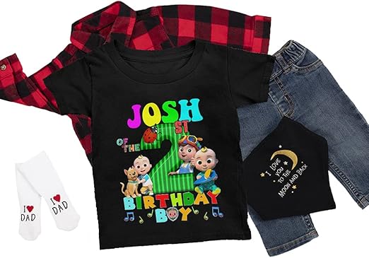 camisetas de cocomelon para cumpleaños