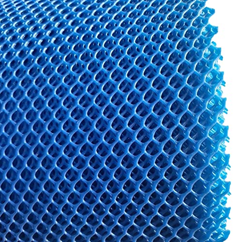 Grillage hexagonal réutilisable bleu 1,2x15m plastique résistant et modulable - 7