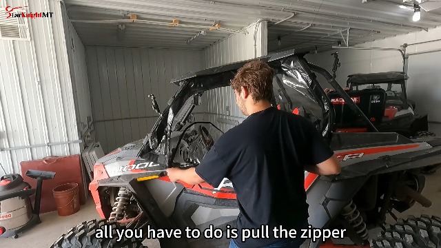 Amazon.com: StarknightMT RZR 1000 XP Cab Enclosure Upper Doors