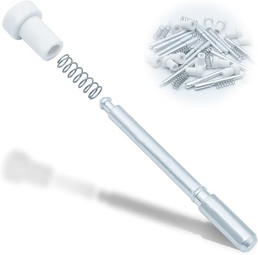 14 Pack Window Screen Plunger Latches with Caps,5/32" x 1-1/2" Window ...