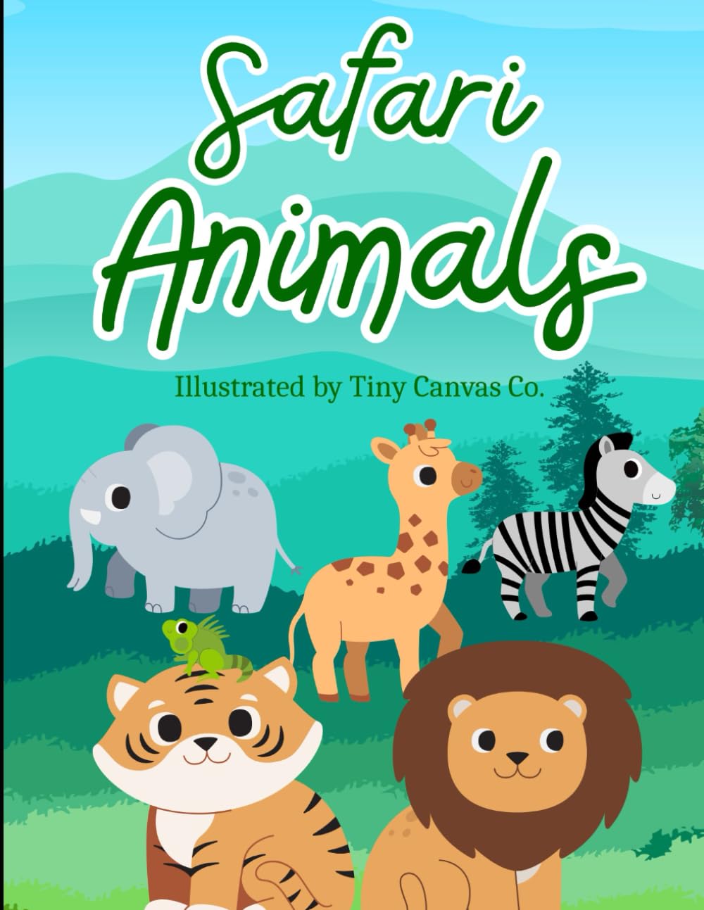 Animal Coloring Book for Kids: Easy & Fun Pages for Toddlers & Kids