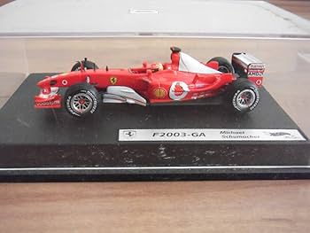 【限定品】ホットウィール　1/18フェラーリF2003 F1 シューマッハ MATTEL HOT WHEELS C5938 Scale 1/18 | FERRARI F1 F2003 GA N 1