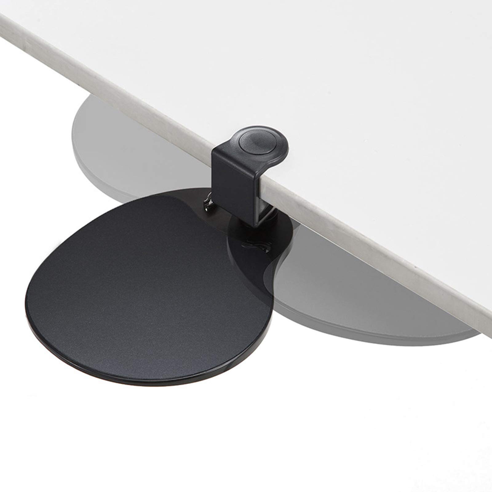 Ordenador reposabrazos Ajustable Brazo Apoyo para la muñeca para hogar y Oficina,Negro