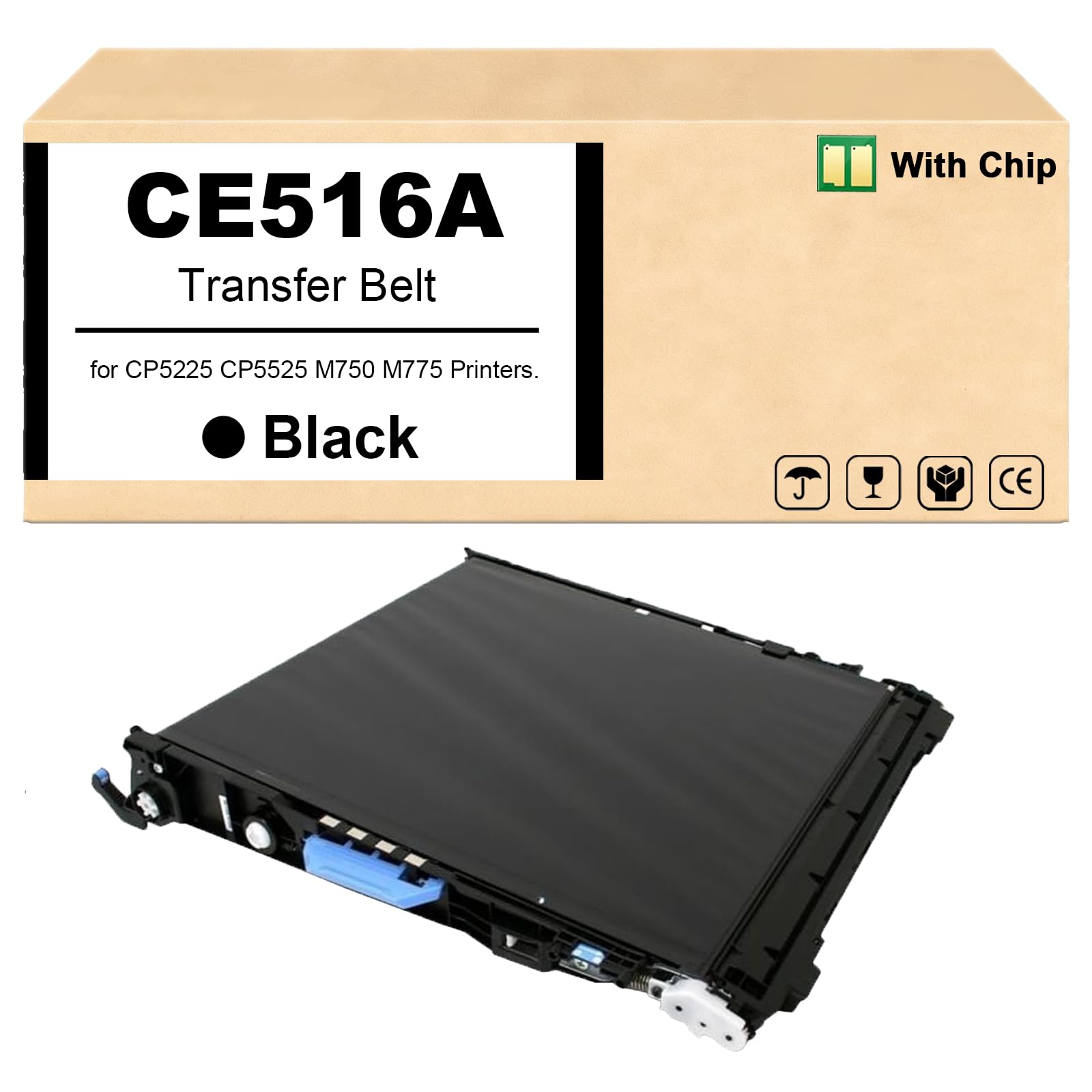 ZHINGUAN Remanufactured CE516A CE979A CE710-69003 CC522-69003 Transfer Belt Works for CP5225 CP5525 M750 M775 Printers