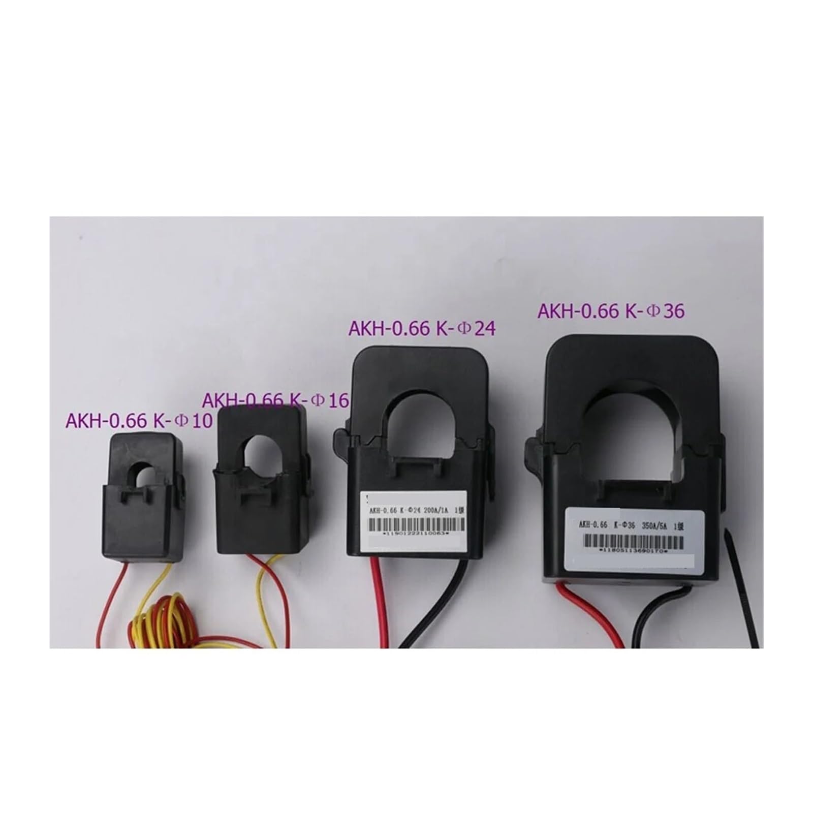 Transformador de corriente de núcleo dividido con abrazadera 500-1000A 5A