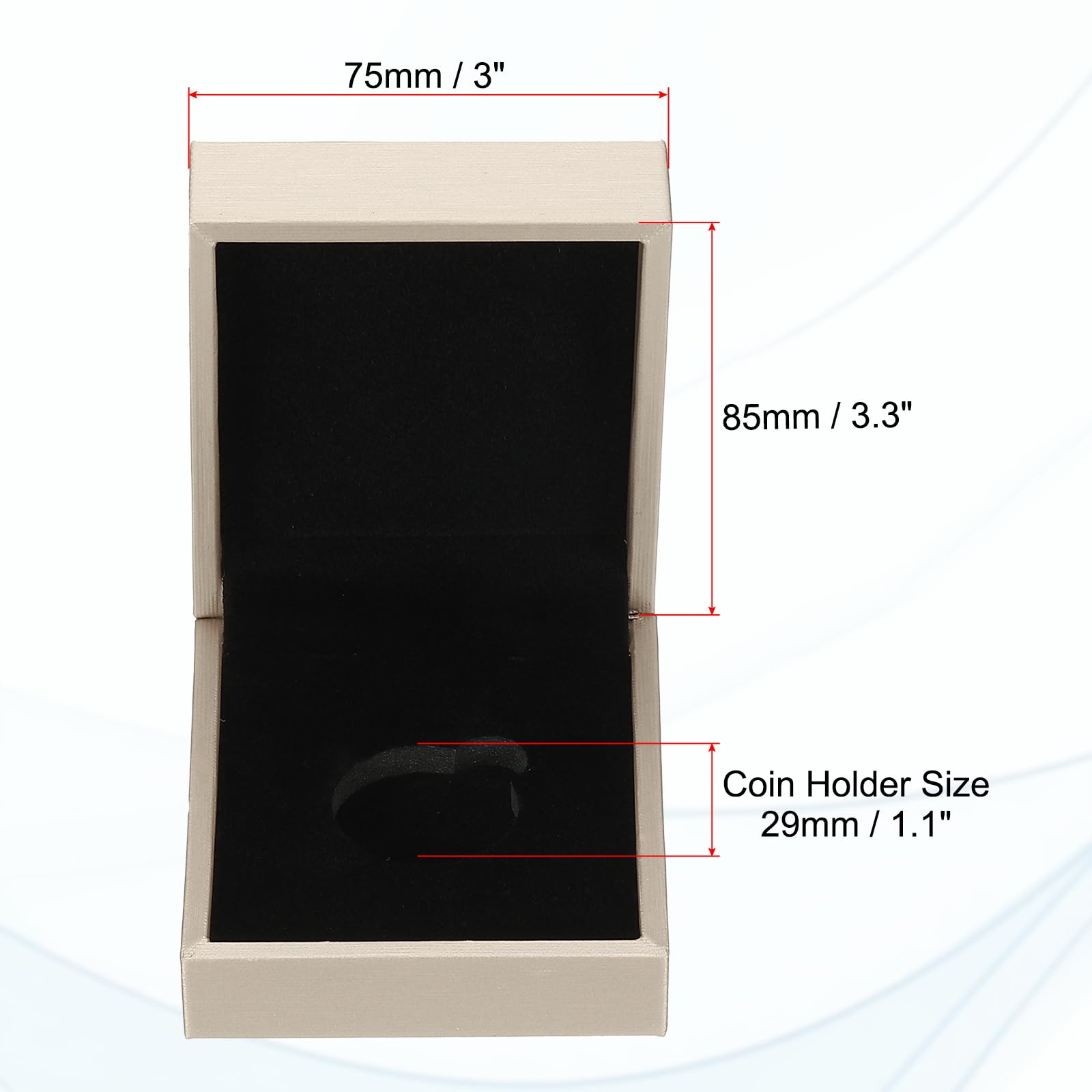 PATIKIL Coin Display Box - Image 2