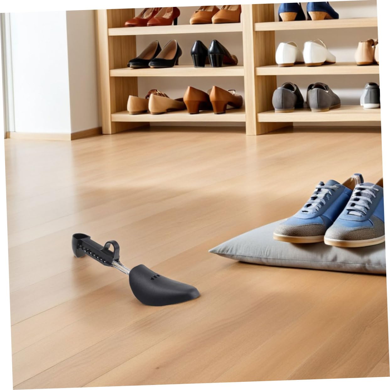 FRCOLOR Ajustables Zapateros de Plástico para Mujer Moldeadores de Calzado Portátiles para Zapatillas y Botas Previenen Arrugas y Mantienen Forma