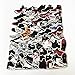BLOUR 60pcs / Lot Basketball Sneakers Aufkleber wasserdichte Aufkleber für Wand Kühlschrank Reisekoffer Fahrrad Schiebeplatte Auto Styling Aufkleber
