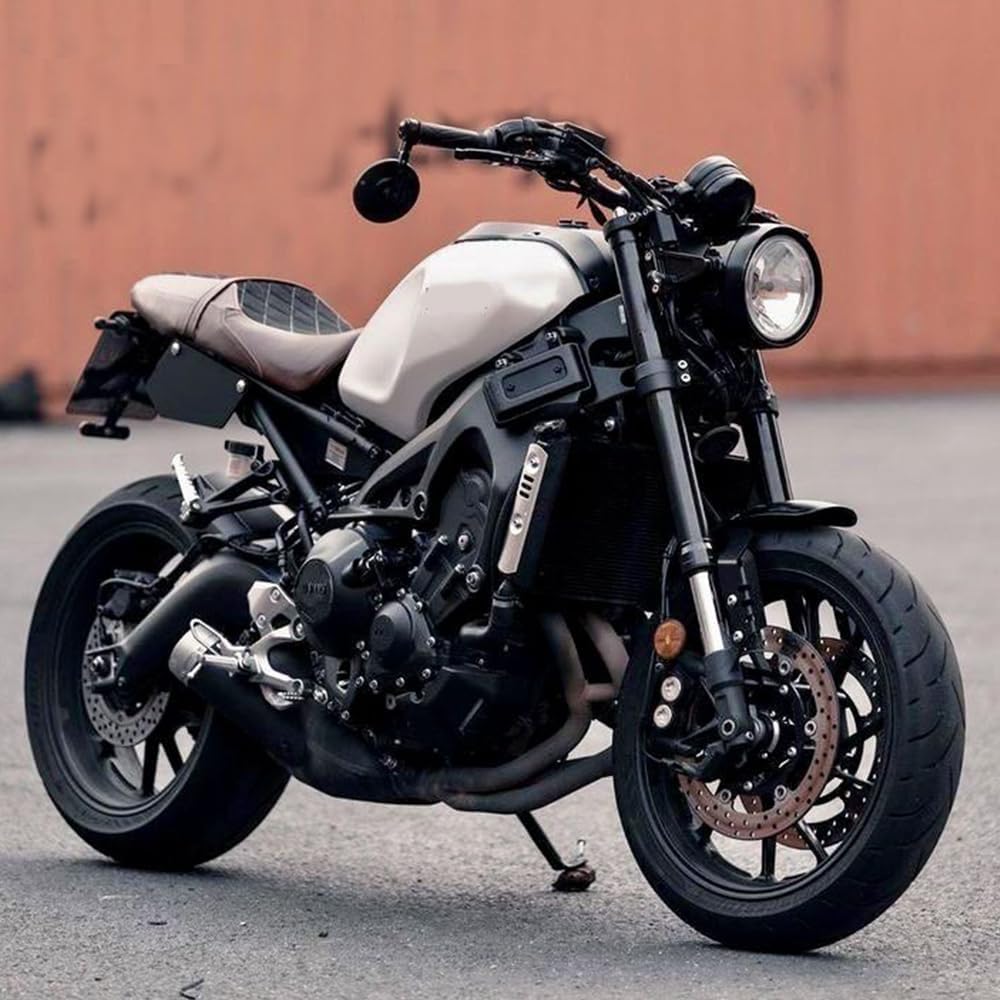 dreamizer motorcycle mirrors for handlebars,universal black cnc 4" round motorcycle bar end mirrors for 22 and 25mm handlebar compatible with most motorcycles honda grom etc.