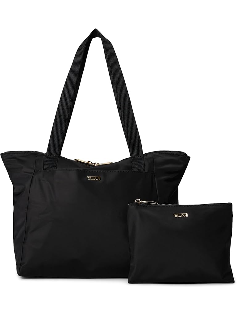 Gold Tumi Just In Case Small Tote