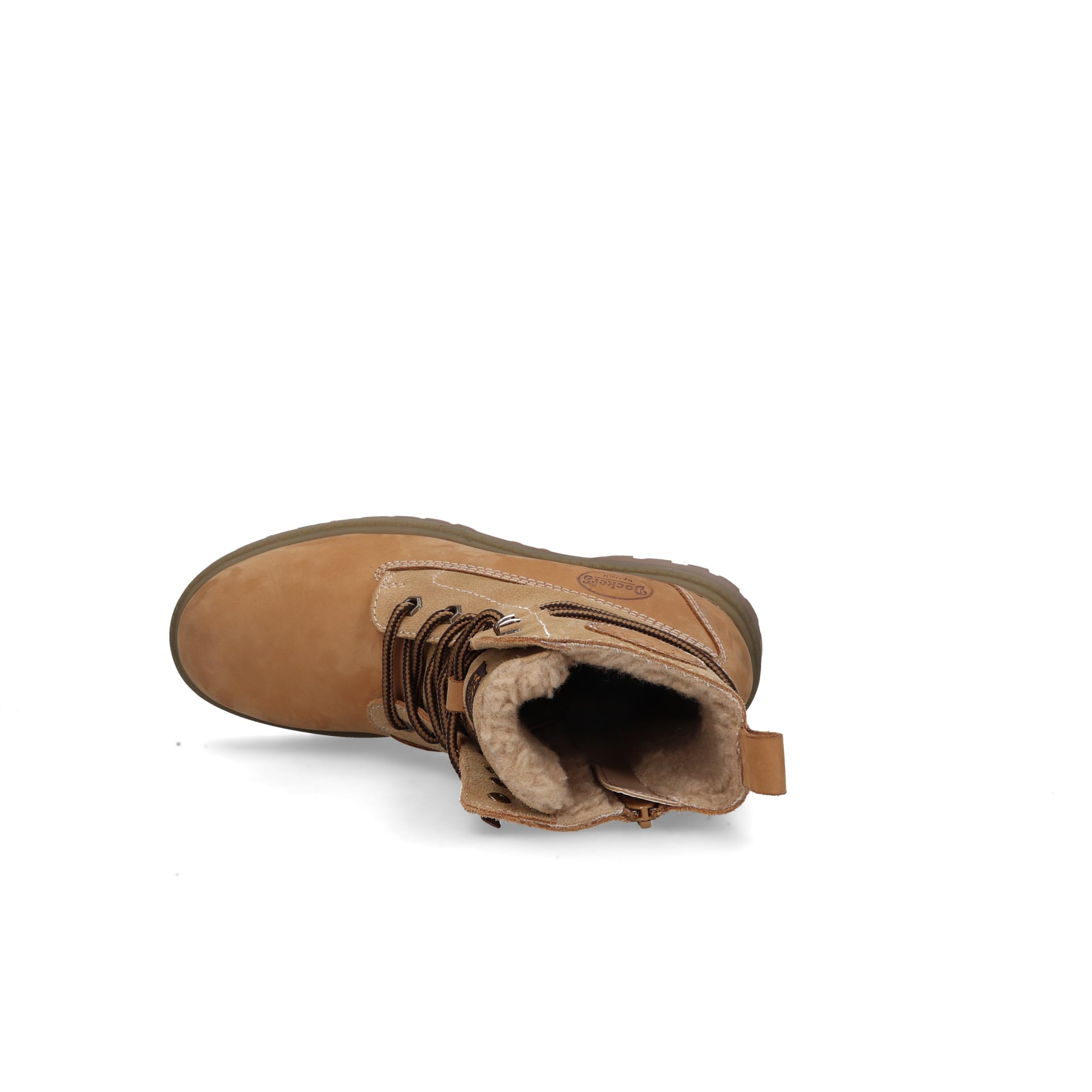 Dockers by Gerli Damen Erwachsene Schnür-Stiefeletten 53AX307 Weite normal Reißverschluss