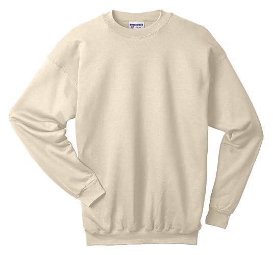Hanes Men's Ultimate Heavyweight Fleece Sweatshirt - X-Large - Natural