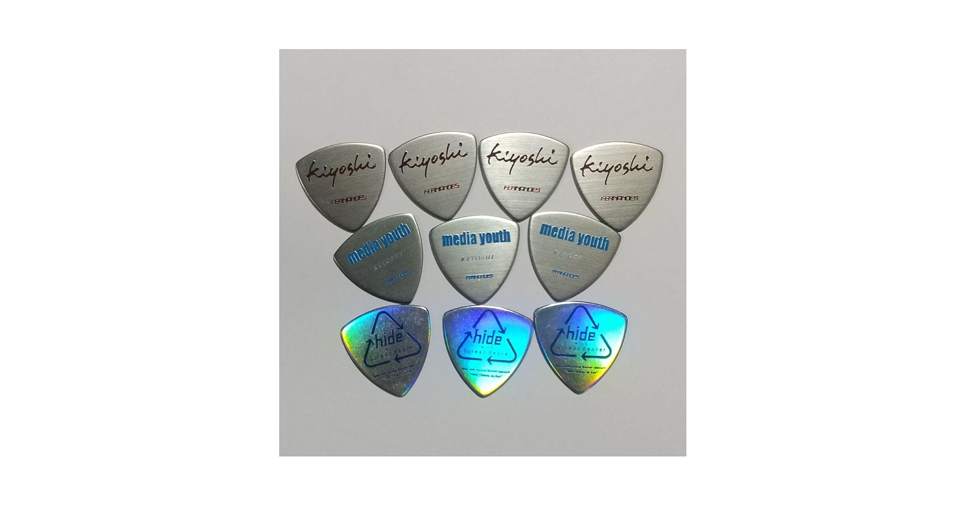 Amazon.co.jp: kiyoshi hide with Spread Beaver ギター ピック : 楽器