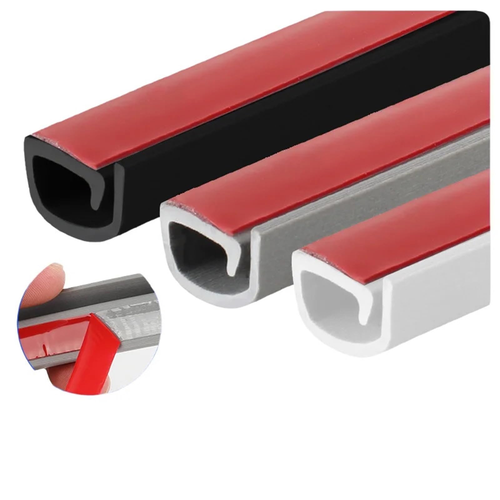 caNaleta Cables Pared Adhesivo 1 Unidad de Protector Cable Suelo m/3,0 Metros, PVC Flexible Autoadhesivo, conducto alimentación extendido(Black,3.0M)