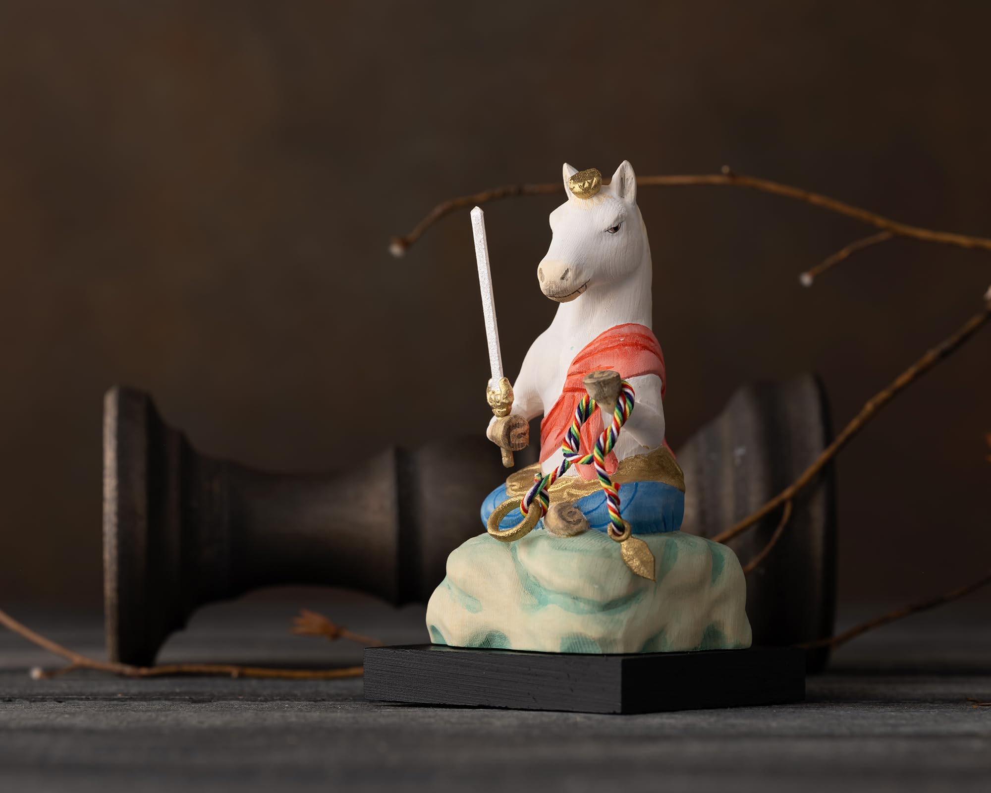 Amazon｜《三毳不動尊御祈祷》猫buddha 厄除 午不動尊【小サイズ】 令