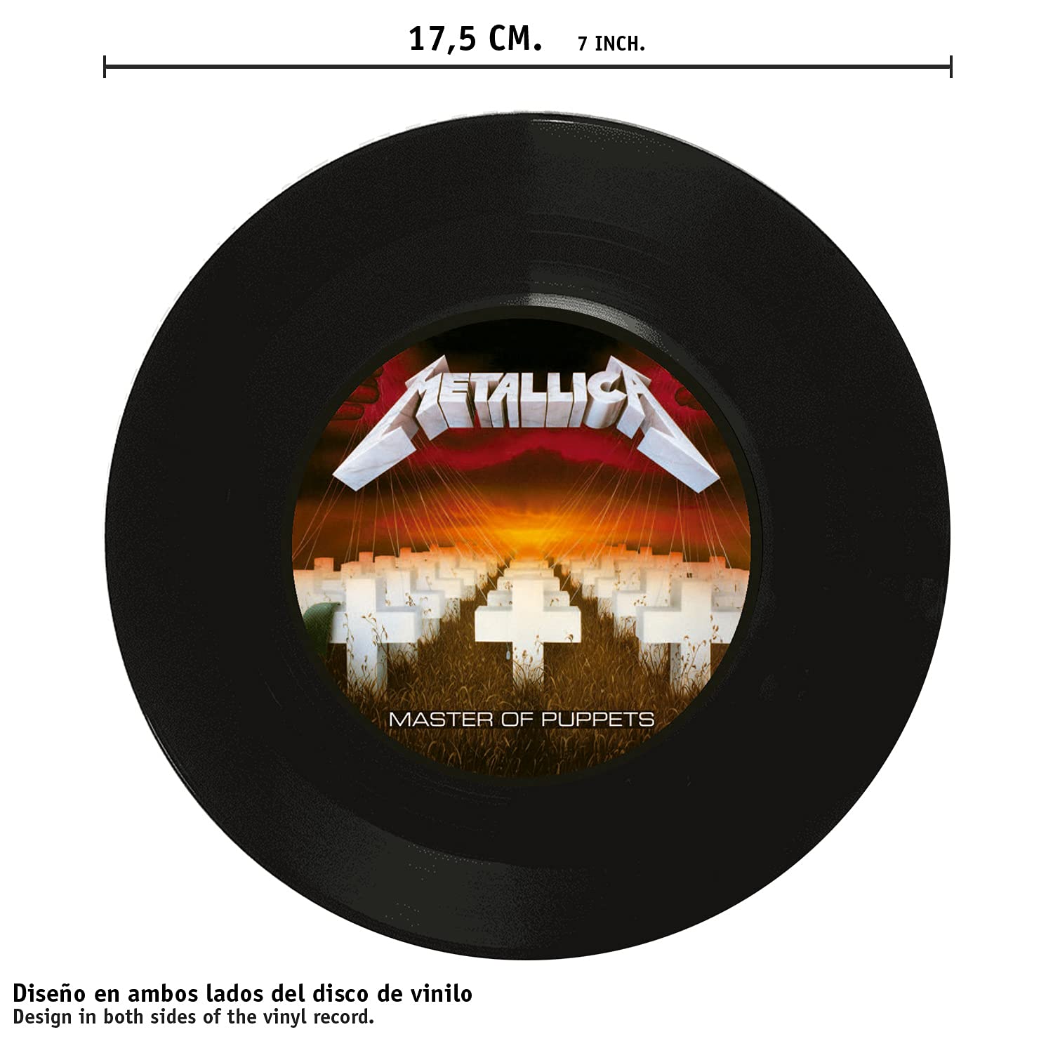 Dischi in vinile per decorazione da parete, 8 pezzi, dimensioni singoli, 17,8 cm (17,8 cm), ideali per decorare le feste di Rock Music, compleanni, bar, Pubs