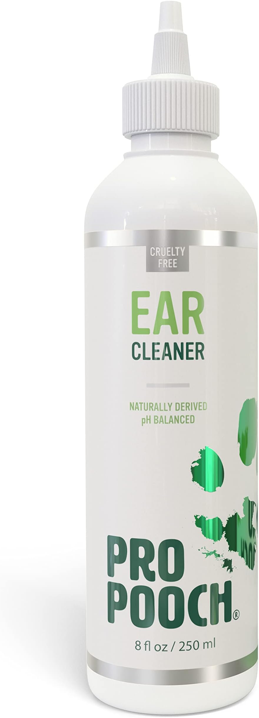 Pro Pooch Dog Ear Cleaner (250ml) - Drops to Stop Head Shaking, Itchy & Waxy Ears - Vet Recommended, Naturally Derived, Non-Toxic Ear Cleaning Solution for Dogs.