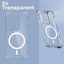 ProLook Transparent Back Cover for Nothing Phone 4A Pro 5G Shockproof Side TPU Bumper & Back Pc Protective Magnetic Support Clear Back Cover Case (Nothing Phone 4A Pro 5G) gallery image
