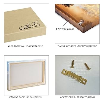 Amazon.co.jp: wall26 - 正方形キャンバスウォールアート