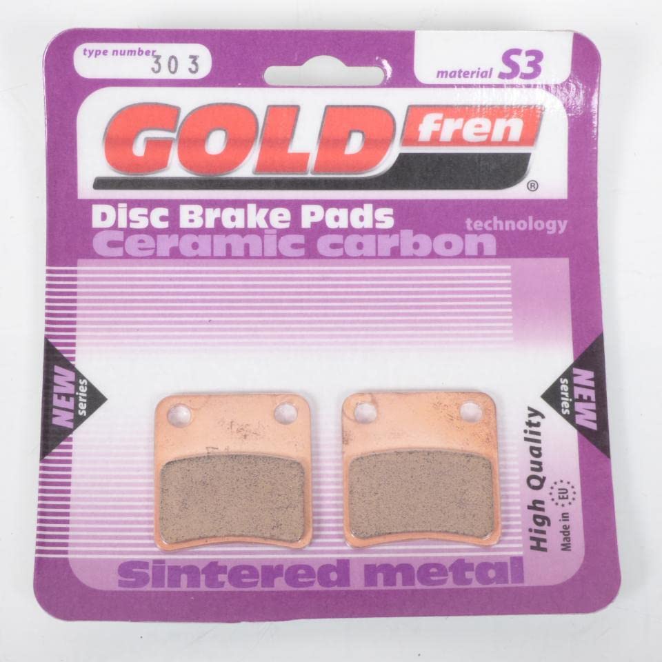 Plaquette de frein Gold Fren AR pour Piaggio Mp3 500 endurance et freinage stable