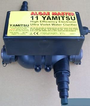 Yamitsu Algae Master UV - 11 Watt Fish Pond UVC Clarifier - Kockney Koi UV 11W