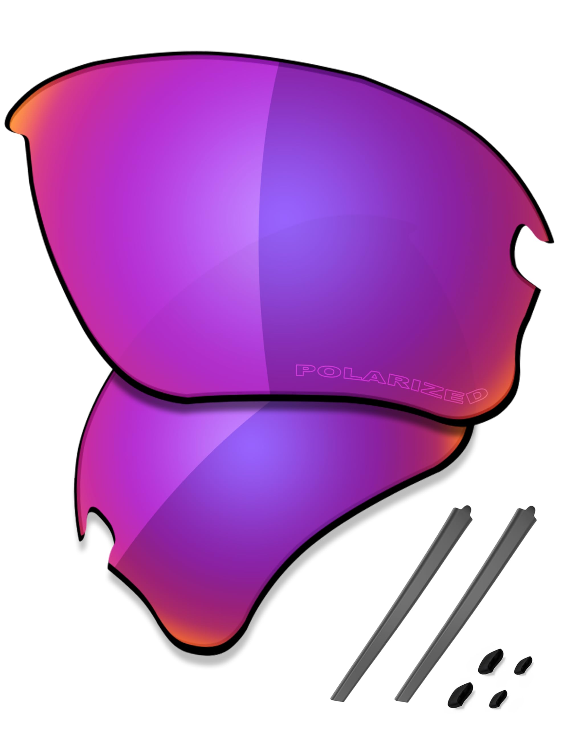 Verres de rechange Oakley Flak Draft OO9364 et kits caoutchouc Saucer - 7