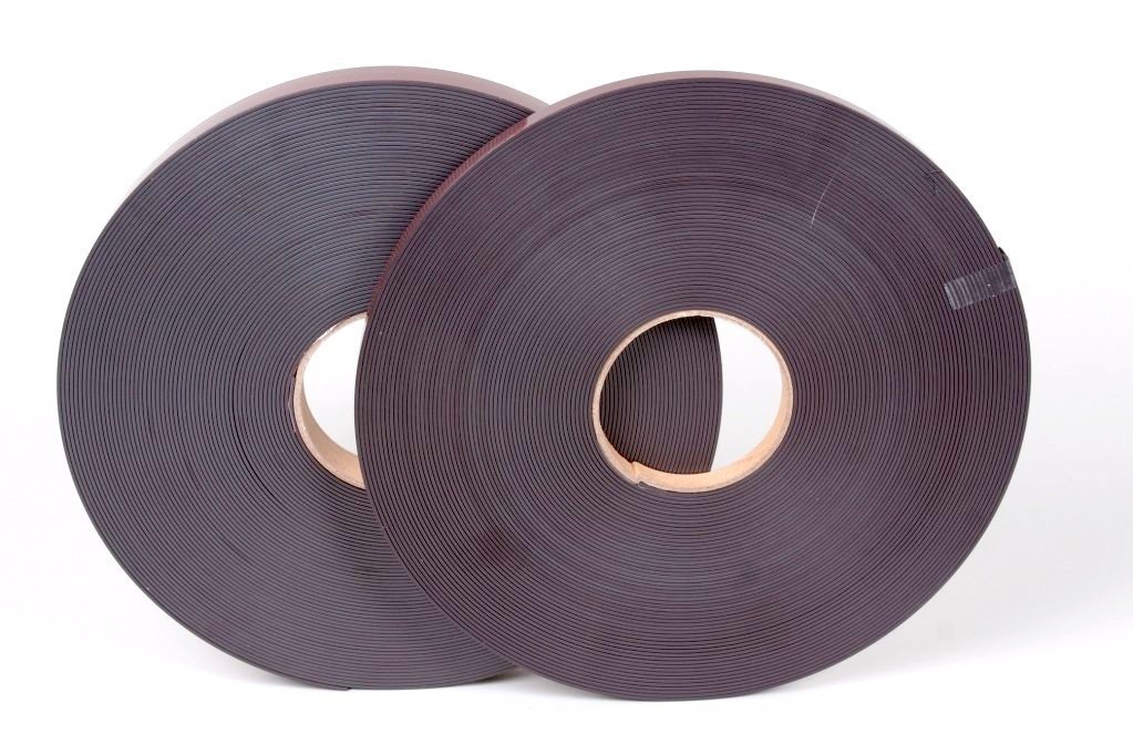 HomeOutdoor ® Self Adhesive Magnetic Tape 12mm x 5mtr Side B, Side B or Both (5m SideA/SideB (Each)) — image 1