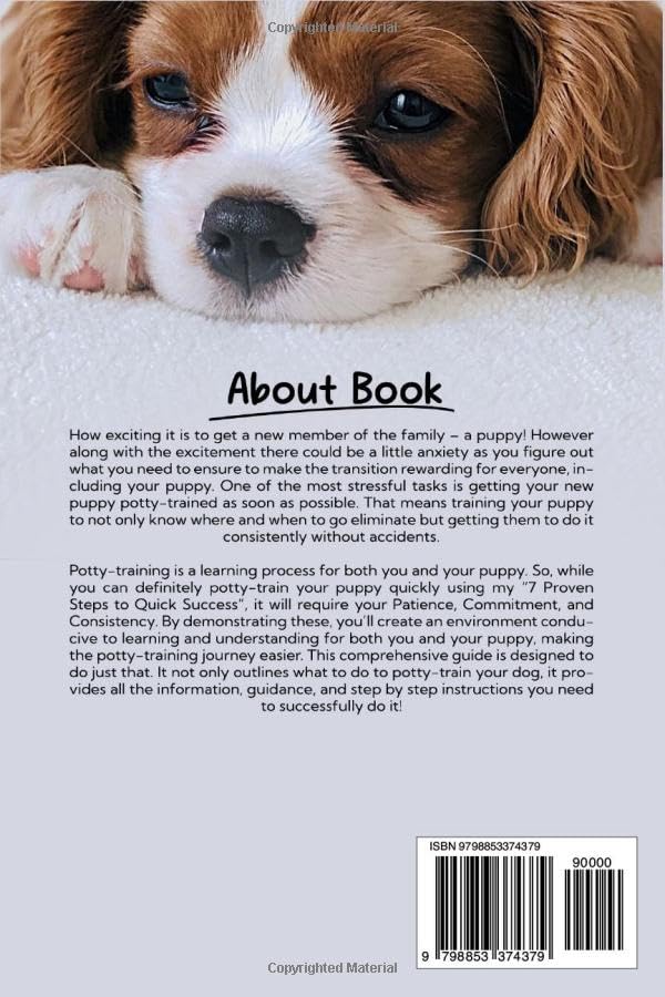 Miniatura 2 de Puppy Potty Training Made Easy A Comprehensive Guide to Effectively Potty-Training Your Puppy (Including 7 Proven Steps to Quick Success)