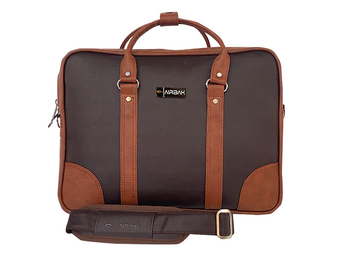 See full amazon price history chart for AIRBAK USA FB 508 Office Laptop Vegan Leather Executive Formal 15 inch Laptop & MacBook Briefcase Messenger/Office/Travel/Business Bag for Men Women (Brown) AIRBAK USA FB 508 Office Laptop Vegan Leather Executive Formal 15 inch Laptop & MacBook Briefcase Messenger/Office/Travel/Business Bag for Men Women (Brown) (B0953F9266) Amazon Price History, Amazon Price Tracker