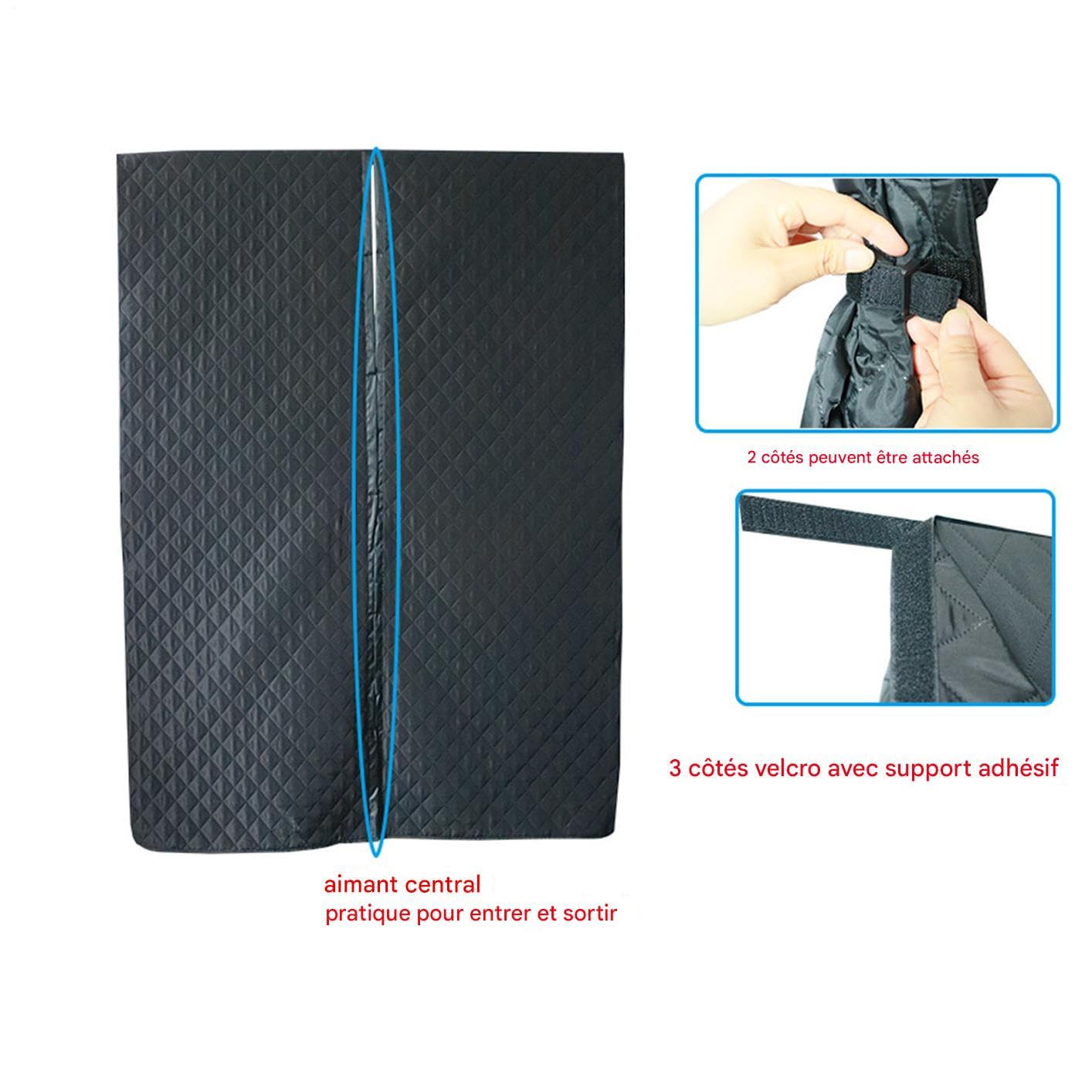 Aislante para Puerta Cortinas Antiviento para