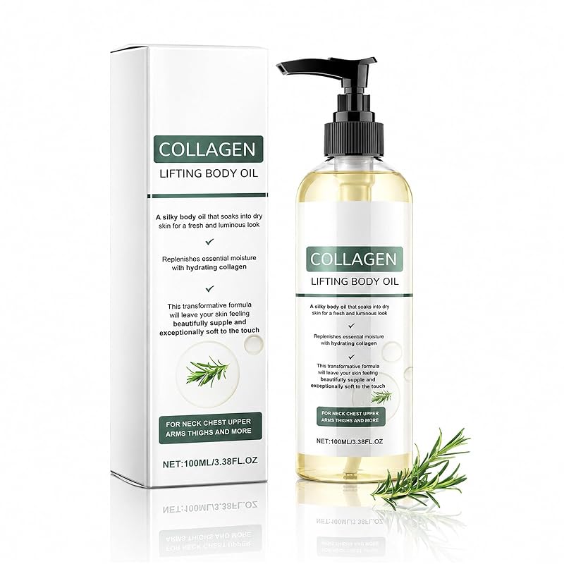 Óleo corporal Kcalina com colágeno, textura leve e não oleosa, 100 mL