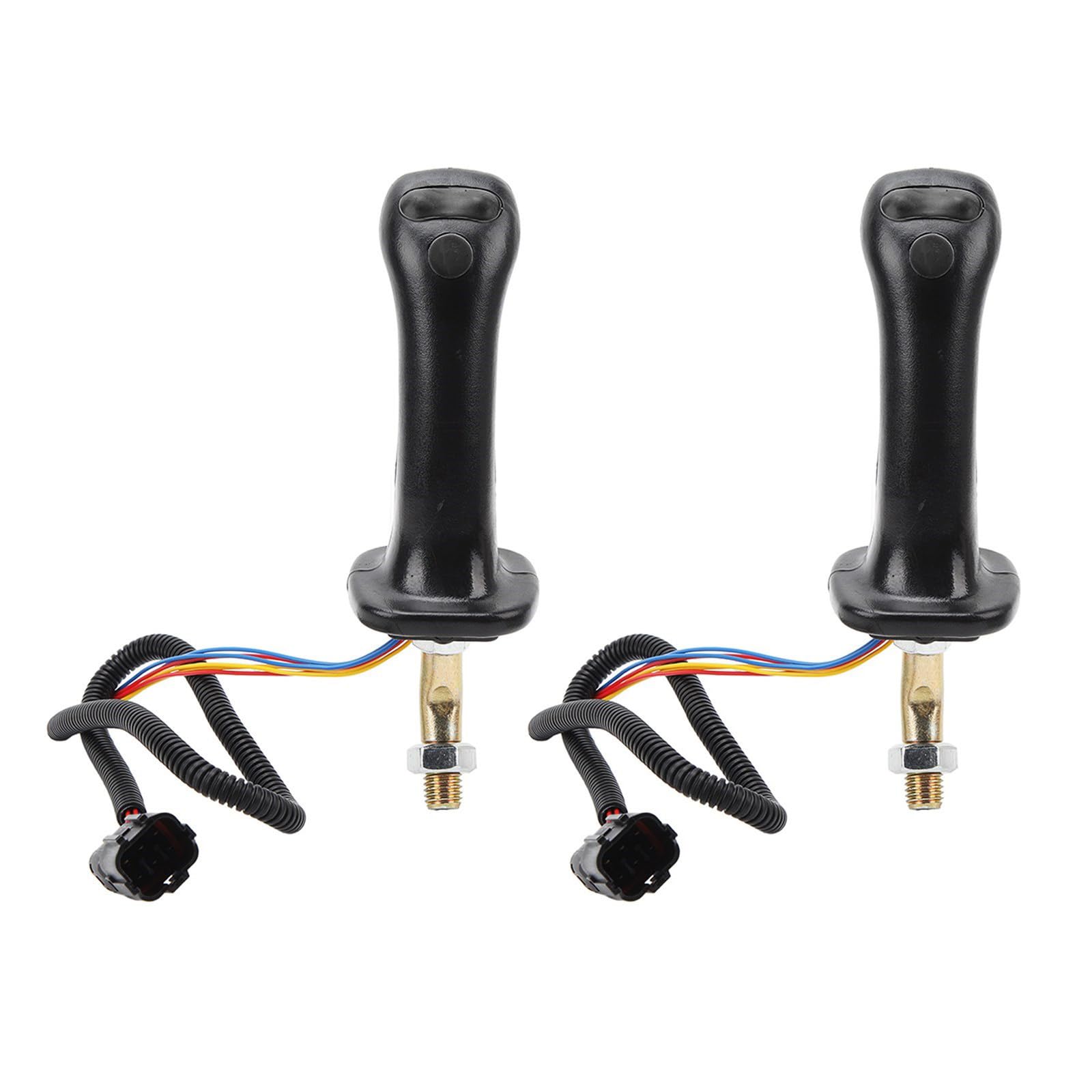 Mango de joystick con 3 botones y diseño ergonómico de aluminio 8