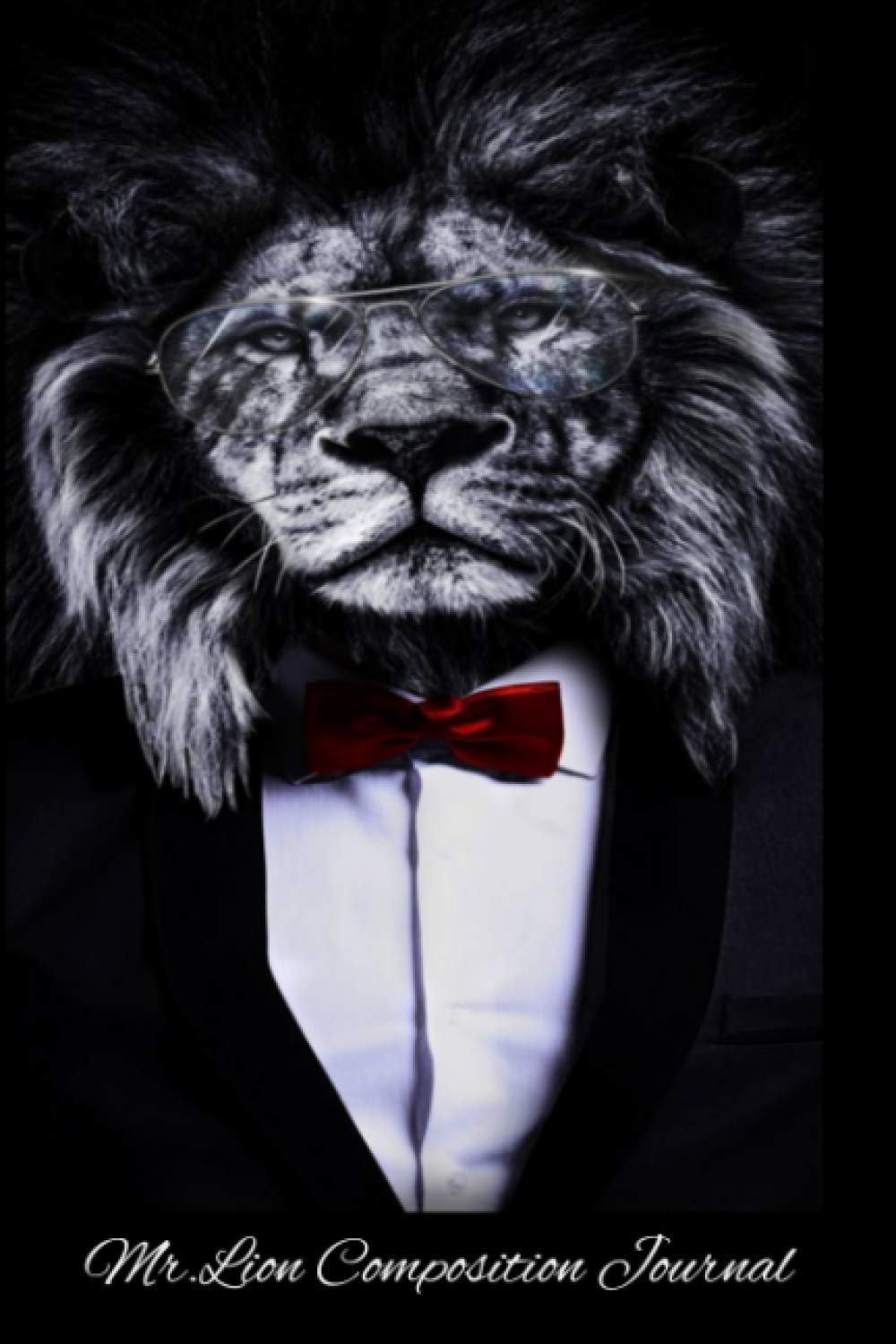 Mr.Lion Composition Journal: Composition Journal: line Composition Journal: Daily Journal | Ruled White Paper | Blank Lined Workbook for Writing Notes | Large Note Book (6 x 9 in) 120